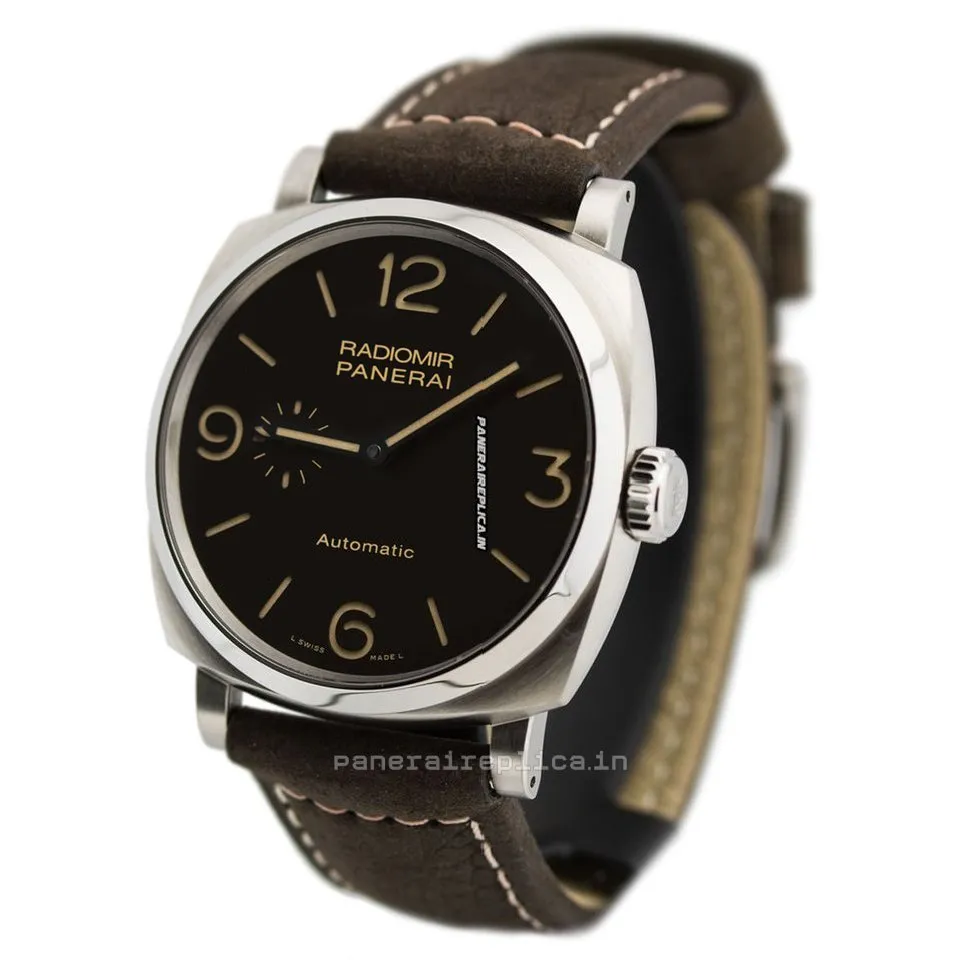 Alternative view of Trustworthy Copy Panerai Radiomir 1940 45mm Titanium Case Mens/unisex Automatic Watch