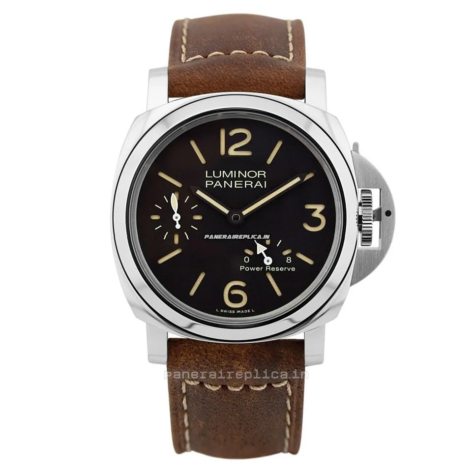 Offering Replica Panerai Luminor Power Reserve 44mm Steel Case Mens/unisex Manual Winding Watch