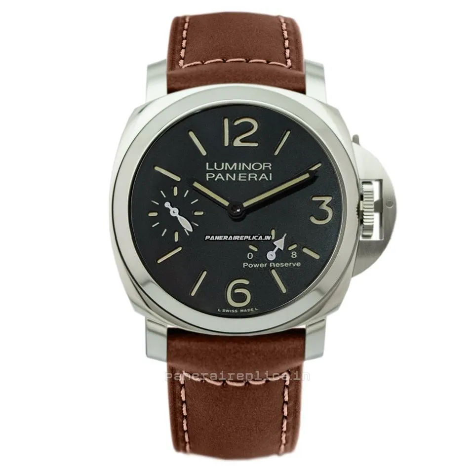 Alternative view of Offering Replica Panerai Luminor Power Reserve 44mm Steel Case Mens/unisex Manual Winding Watch
