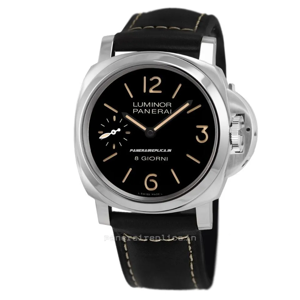 Alternative view of 1:1 Fake Panerai Luminor Base 44mm Steel Case Mens/unisex Automatic Watch