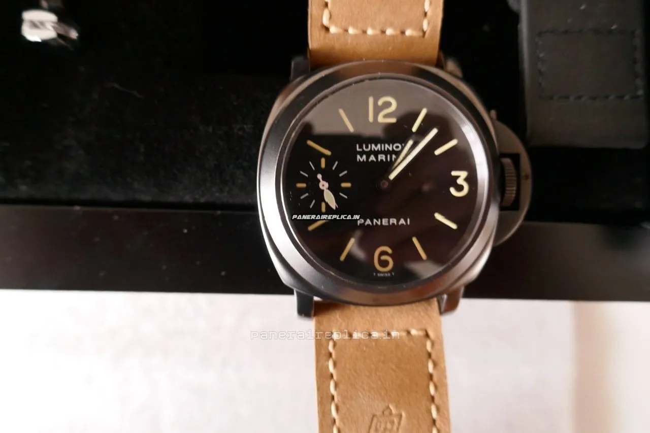 Incredible Fake Panerai Luminor Marina 44mm Steel Case Mens/unisex Manual Winding Watch