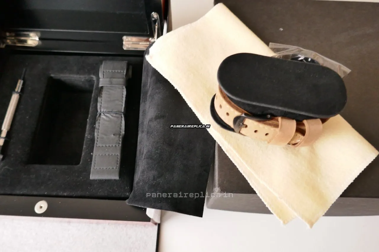 Alternative view of Incredible Fake Panerai Luminor Marina 44mm Steel Case Mens/unisex Manual Winding Watch