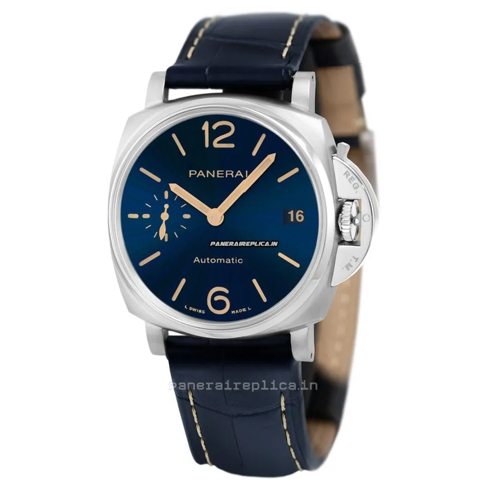 Alternative view of Durable Clone Panerai Luminor Due 38mm Titanium Case Mens/unisex Automatic Watch