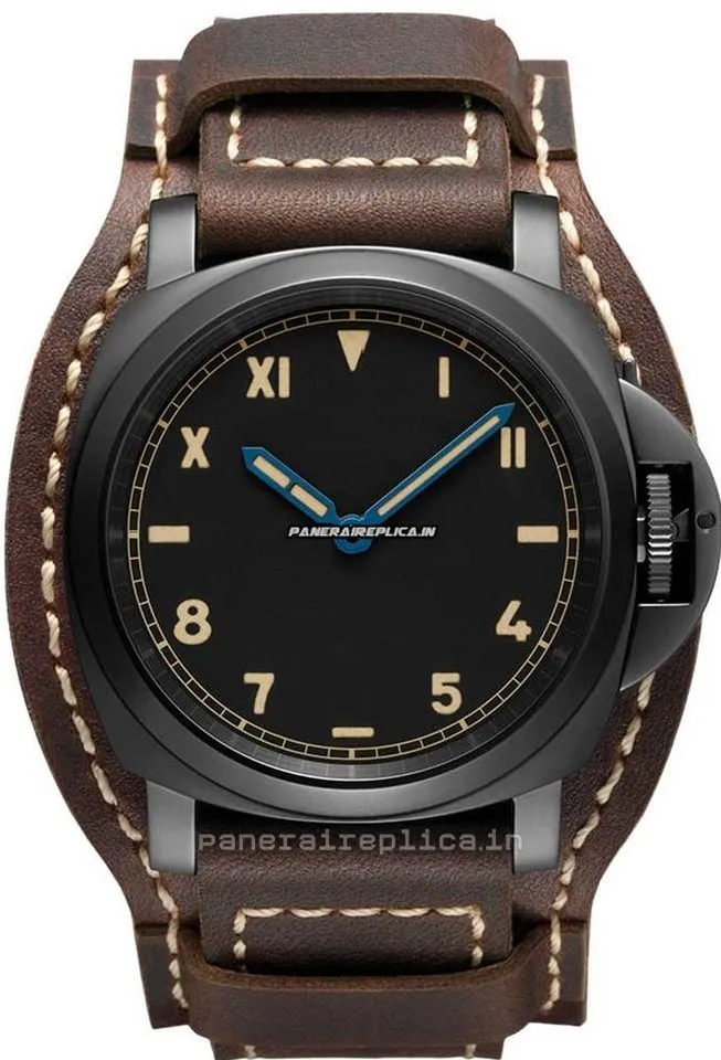 Defect Replica Panerai Radiomir 10 Days Gmt 44mm Titanium Case Mens/unisex Watch