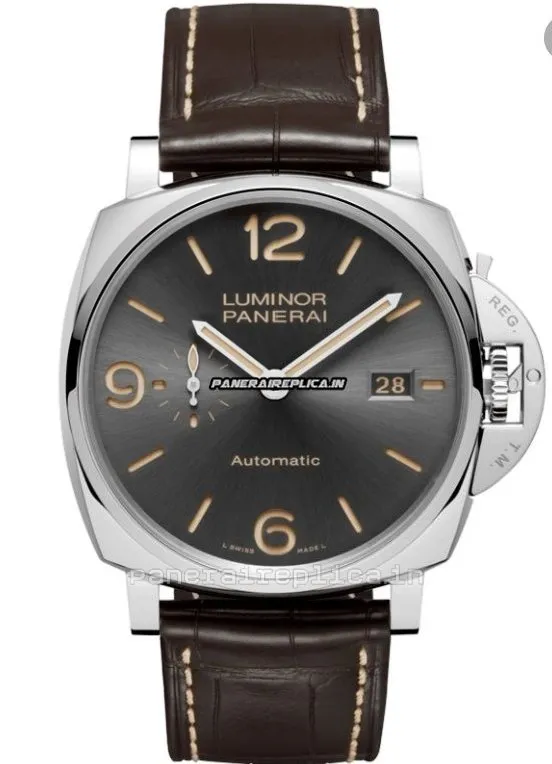 Unique Replica Panerai Luminor Due 45mm Steel Case Automatic Watch