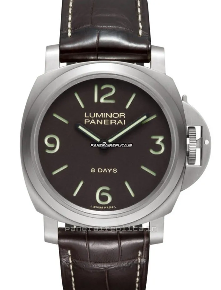 Affordable Copy Panerai Luminor Base 44mm Titanium Case Mens/unisex Manual Winding Watch