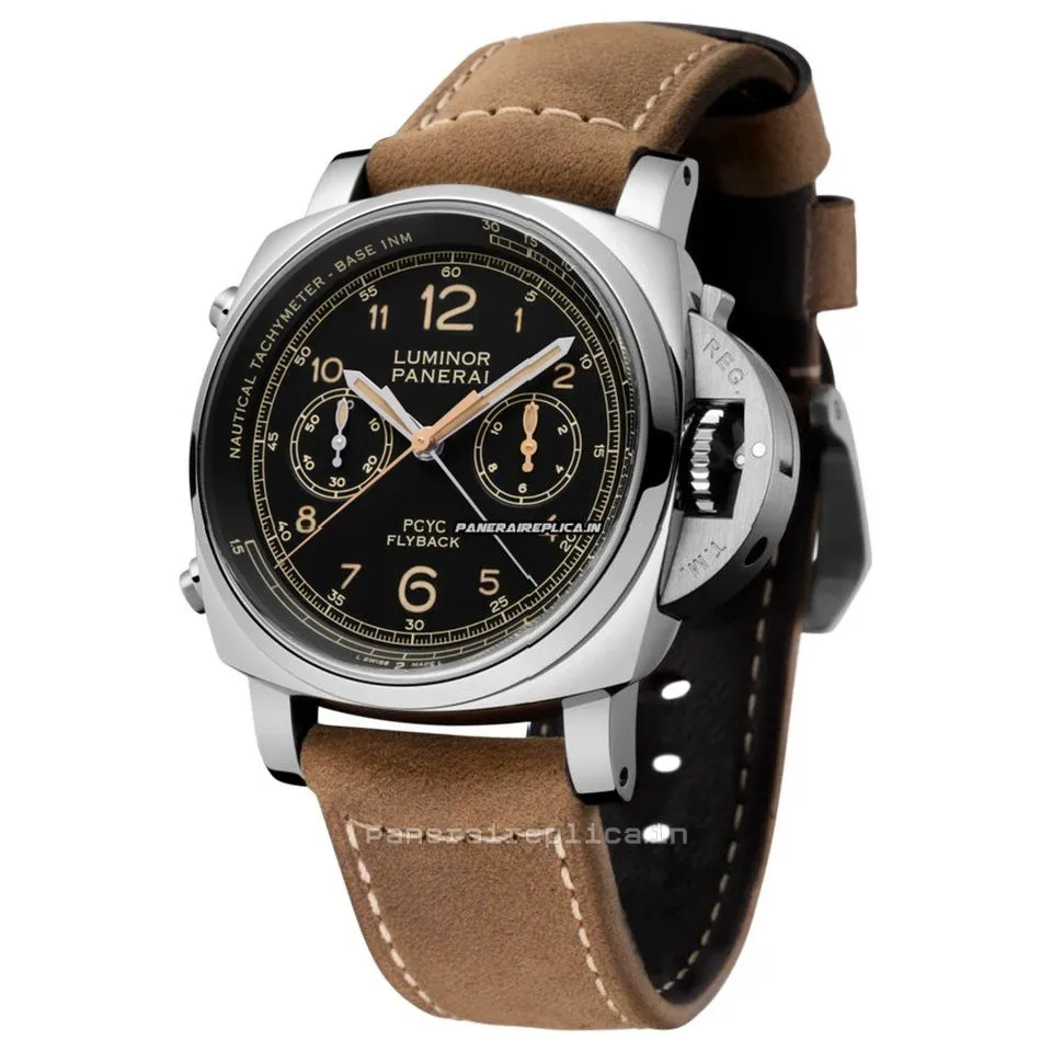 Alternative view of Fabulous Copies Panerai Luminor 1950 44mm Steel Case Mens/unisex Automatic Watch