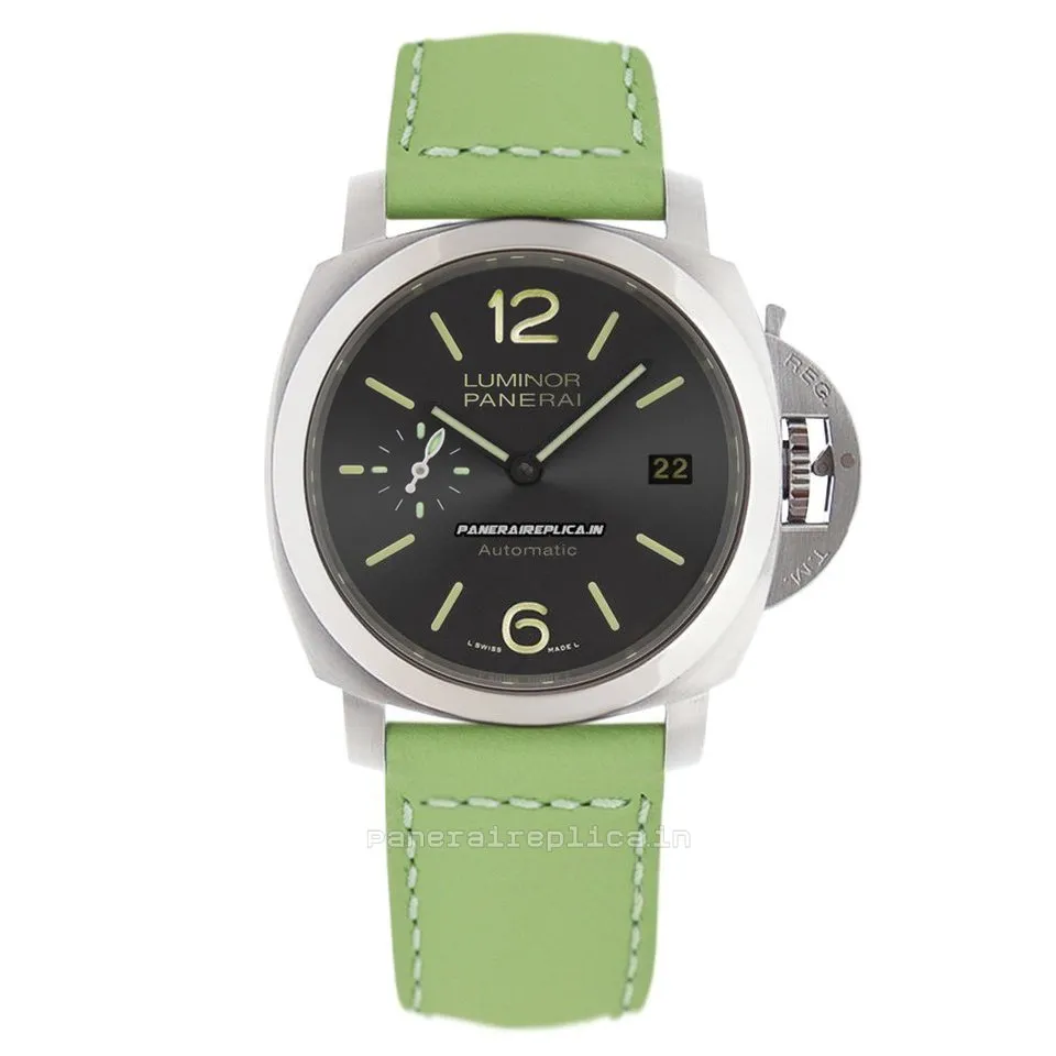 Alternative view of Excellent Fake Panerai Luminor Due 38mm Steel Case Mens/unisex Automatic Watch