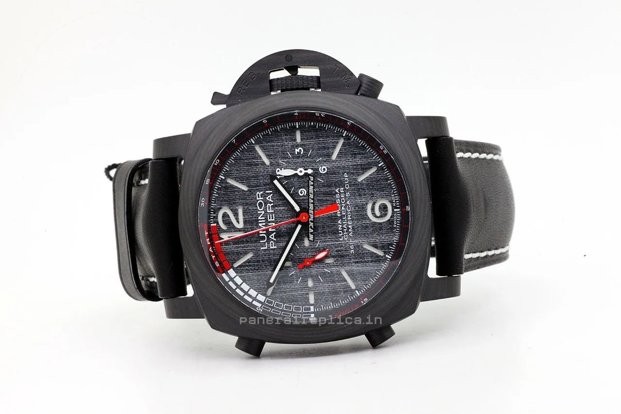 Nice Knockoff Panerai Panerai Watches 47mm Carbon Case Automatic Watch