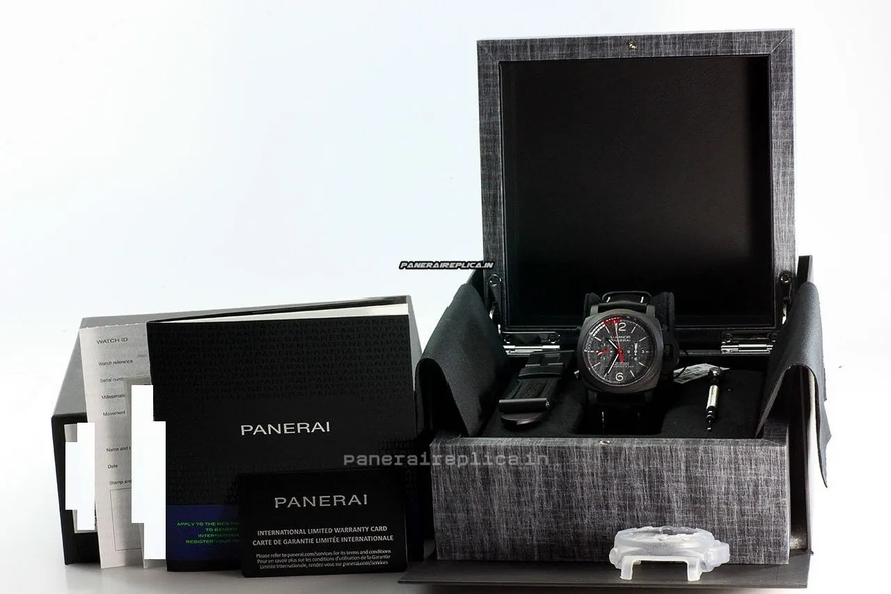 Alternative view of Nice Knockoff Panerai Panerai Watches 47mm Carbon Case Automatic Watch