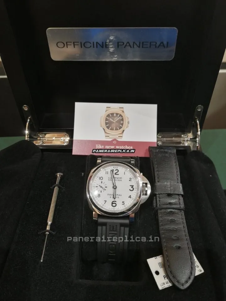 Incredible Replica Panerai Luminor Marina 44mm Steel Case Mens/unisex Manual Winding Watch