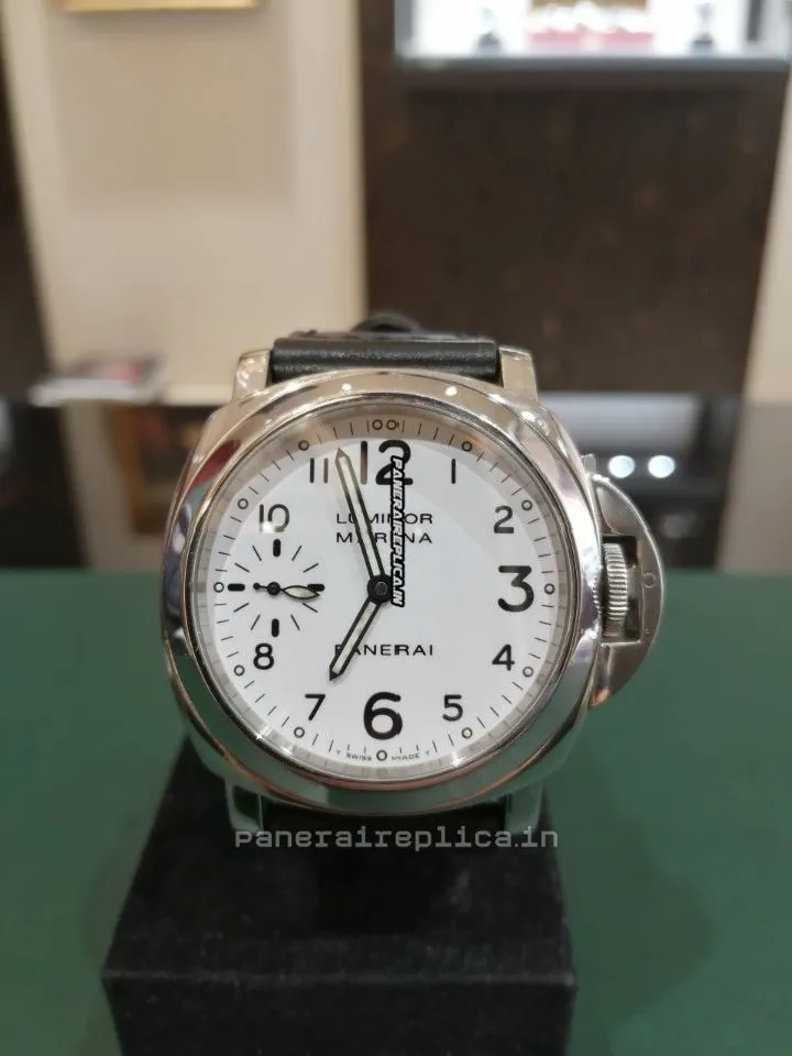 Amazing Fake Panerai Luminor Marina 44mm Steel Case Mens/unisex Manual Winding Watch