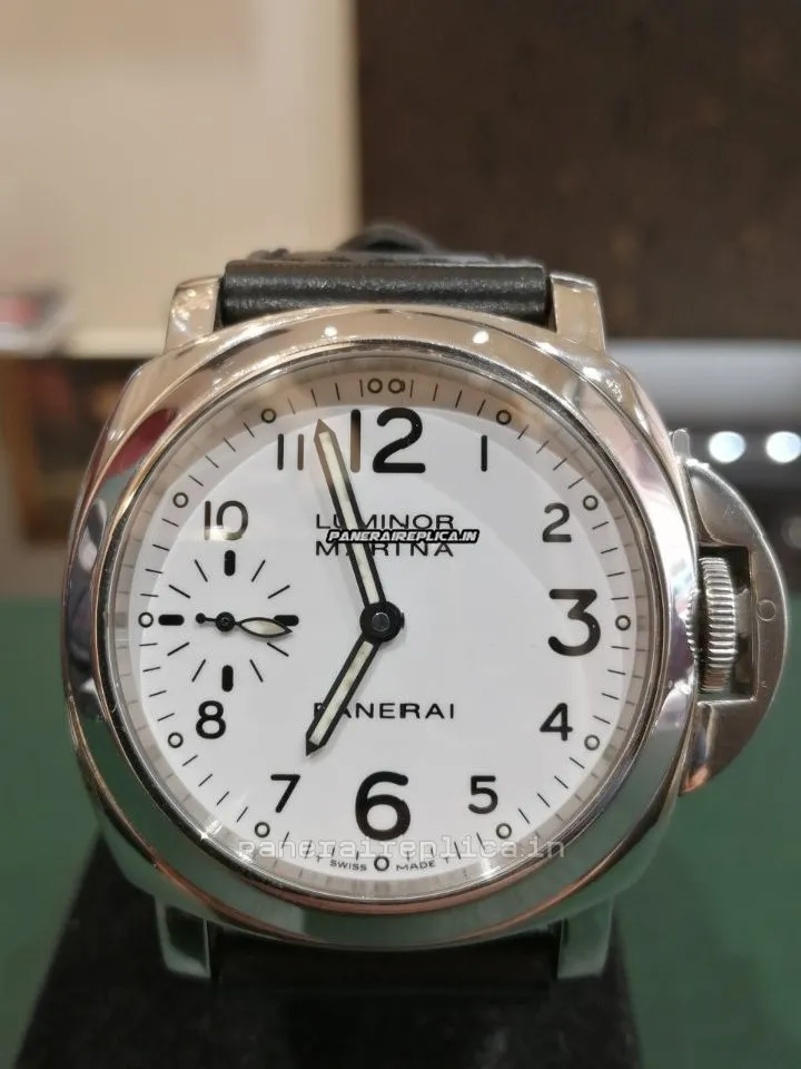 Alternative view of Amazing Fake Panerai Luminor Marina 44mm Steel Case Mens/unisex Manual Winding Watch