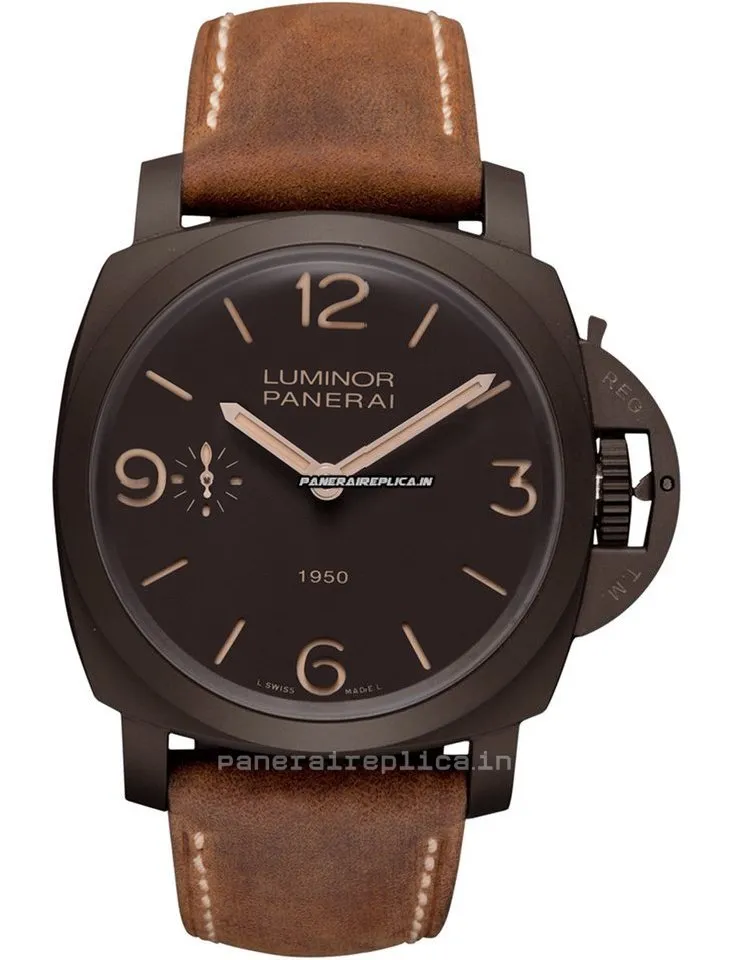 Inexpensive Clone Panerai Special Editions 47mm Titanium Case Automatic Watch
