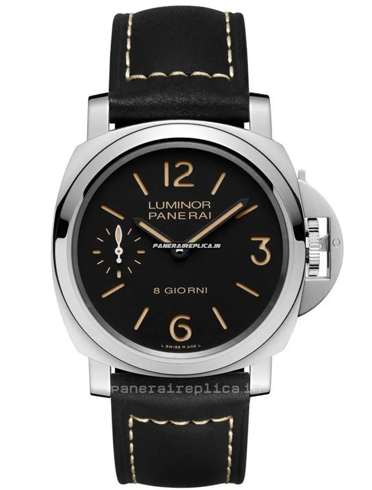 Cool Replica Panerai Luminor Base 44mm Steel Case Manual Winding Watch