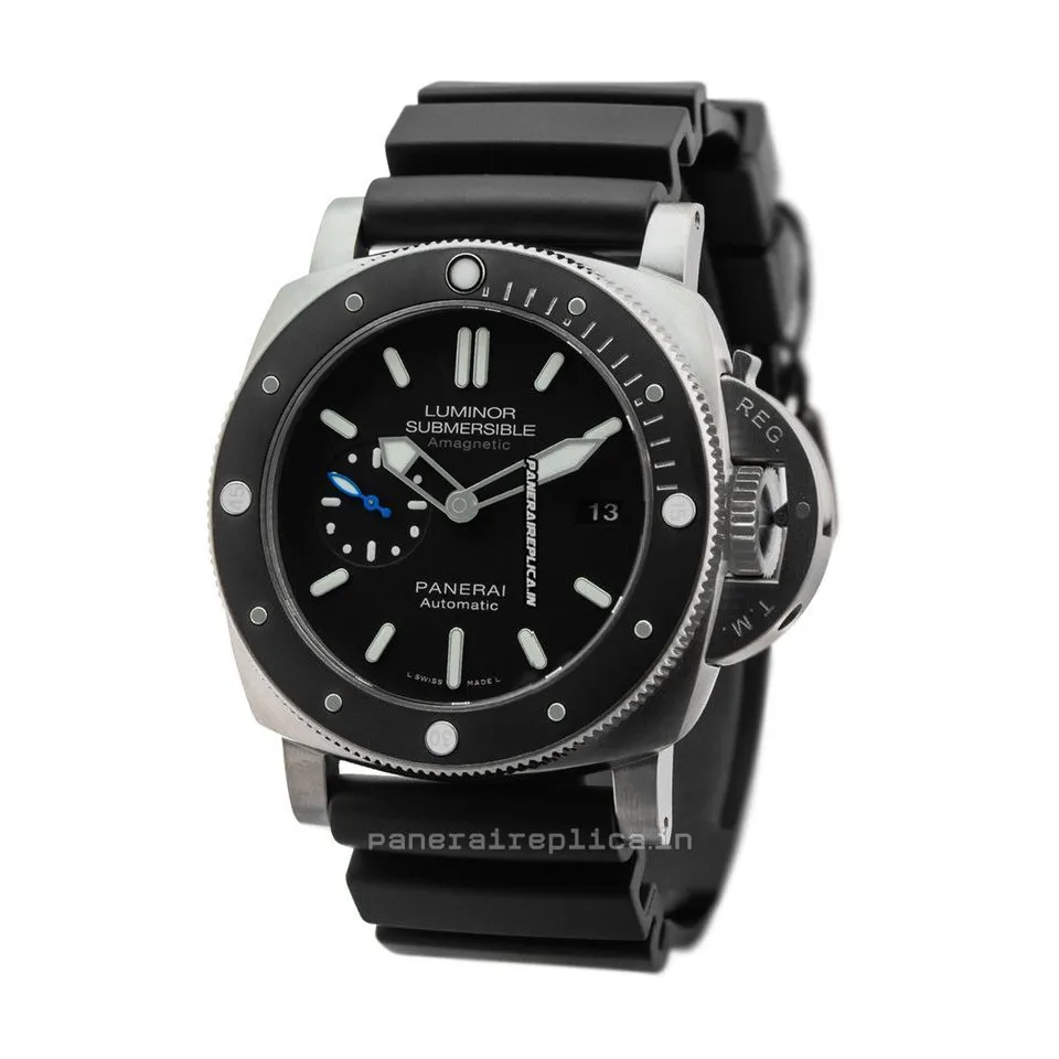 Alternative view of Fantastic Replica Panerai Luminor Submersible 47mm Titanium Case Mens/unisex Automatic Watch