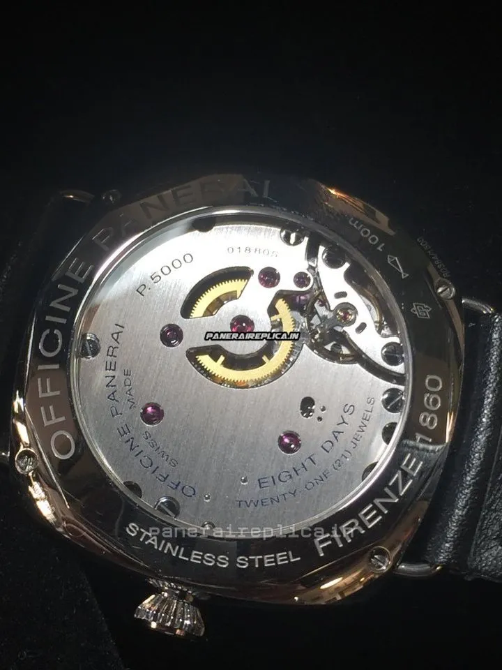 Alternative view of Appealing Replica Panerai Radiomir 8 Days Gmt 45mm Steel Case Mens/unisex Manual Winding Watch