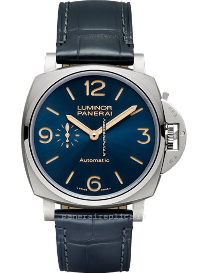 Fantastic Replica Panerai Luminor Due 45mm Titanium Case Automatic Watch