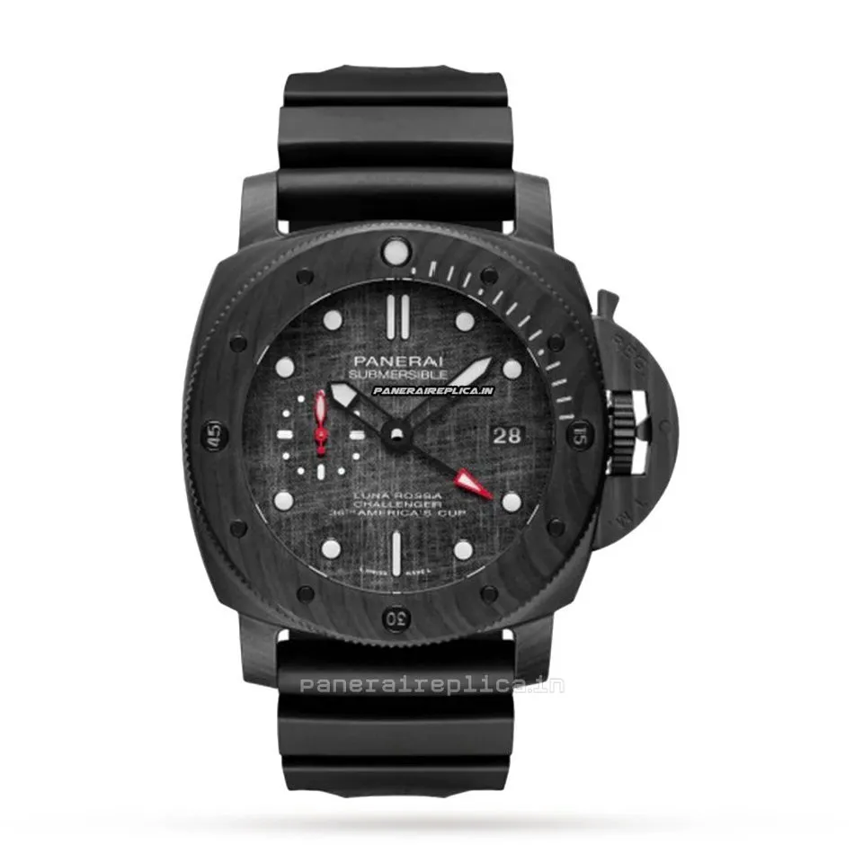 Fantastic Clone Panerai Panerai Watches 47mm Carbon Case Mens/unisex Automatic Watch