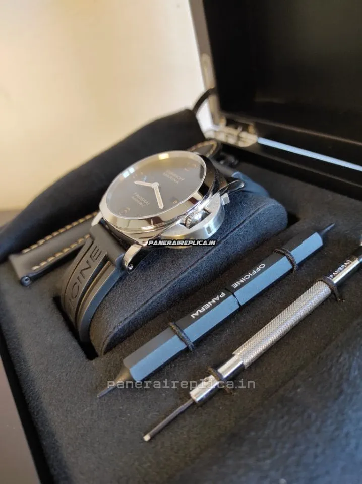 Alternative view of Special Fake Panerai Luminor Marina Steel Case Mens/unisex Automatic Watch