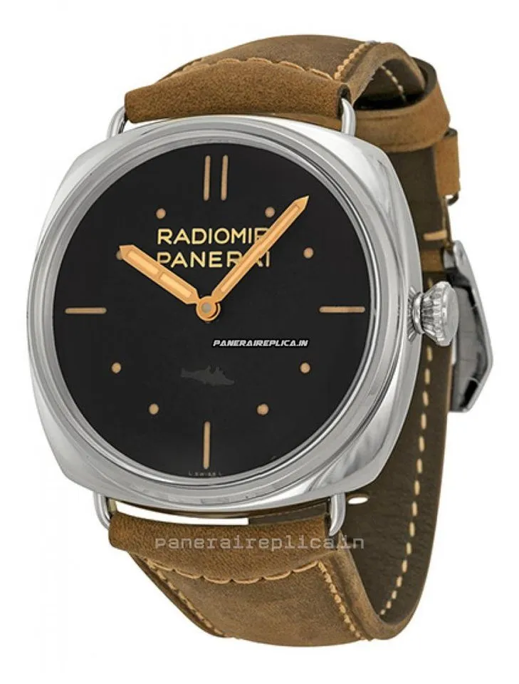 Excellent Replicas Panerai Radiomir 3 Days Gmt 47mm Steel Case Manual Winding Watch