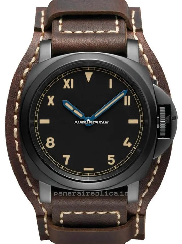 Pleasing Replica Panerai Luminor 44mm Titanium Case Mens/unisex Manual Winding Watch
