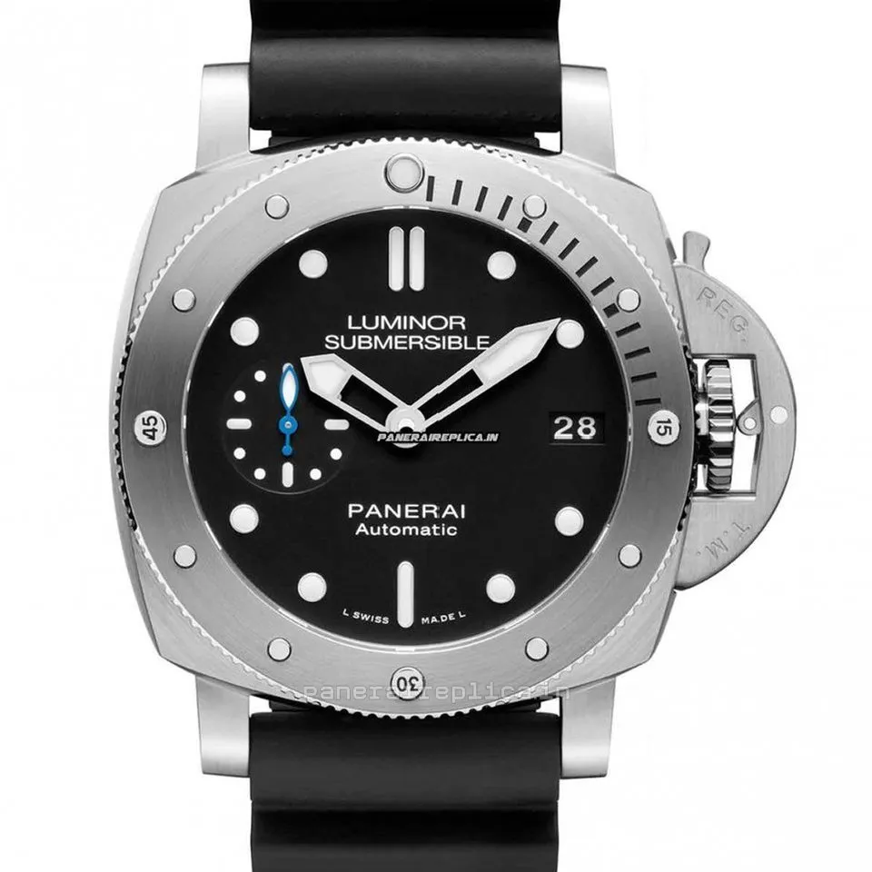 Luxury Replica Panerai Luminor Submersible 47mm Titanium Case Automatic Watch