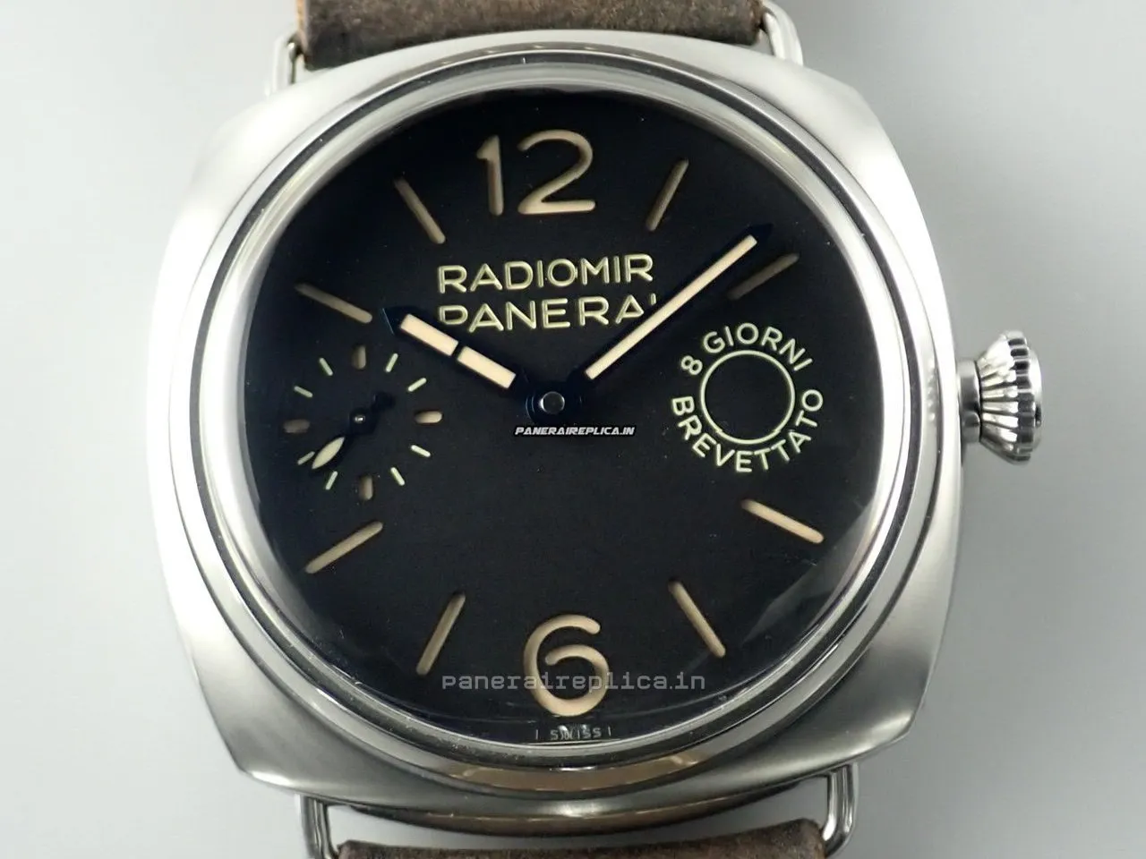 Alternative view of Neat Fakes Panerai Panerai Watches 45mm Steel Case Manual Winding Watch