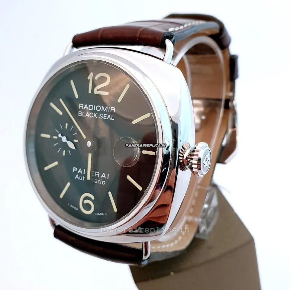 Alternative view of Appealing Knockoff Panerai Radiomir Black Seal 45mm Steel Case Mens/unisex Automatic Watch