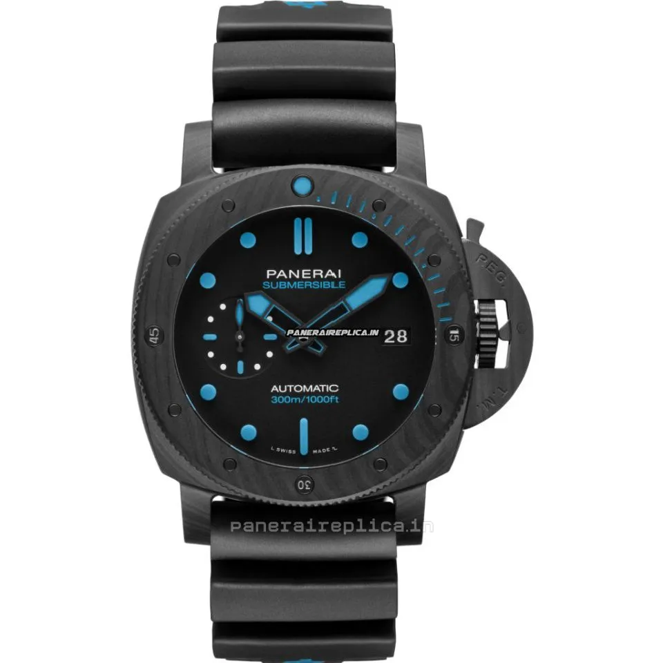 Offering Copy Panerai Luminor Submersible 42mm Carbon Case Mens/unisex Automatic Watch