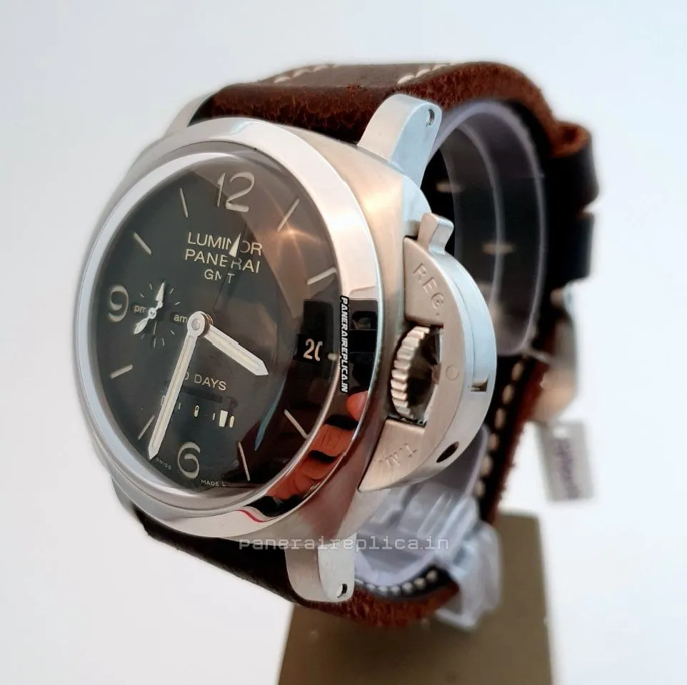 Alternative view of Good Imitation Panerai Luminor 1950 44mm Steel Case Mens/unisex Automatic Watch