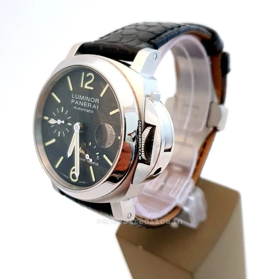 Alternative view of Special Clone Panerai Luminor Power Reserve 40mm Steel Case Mens/unisex Automatic Watch
