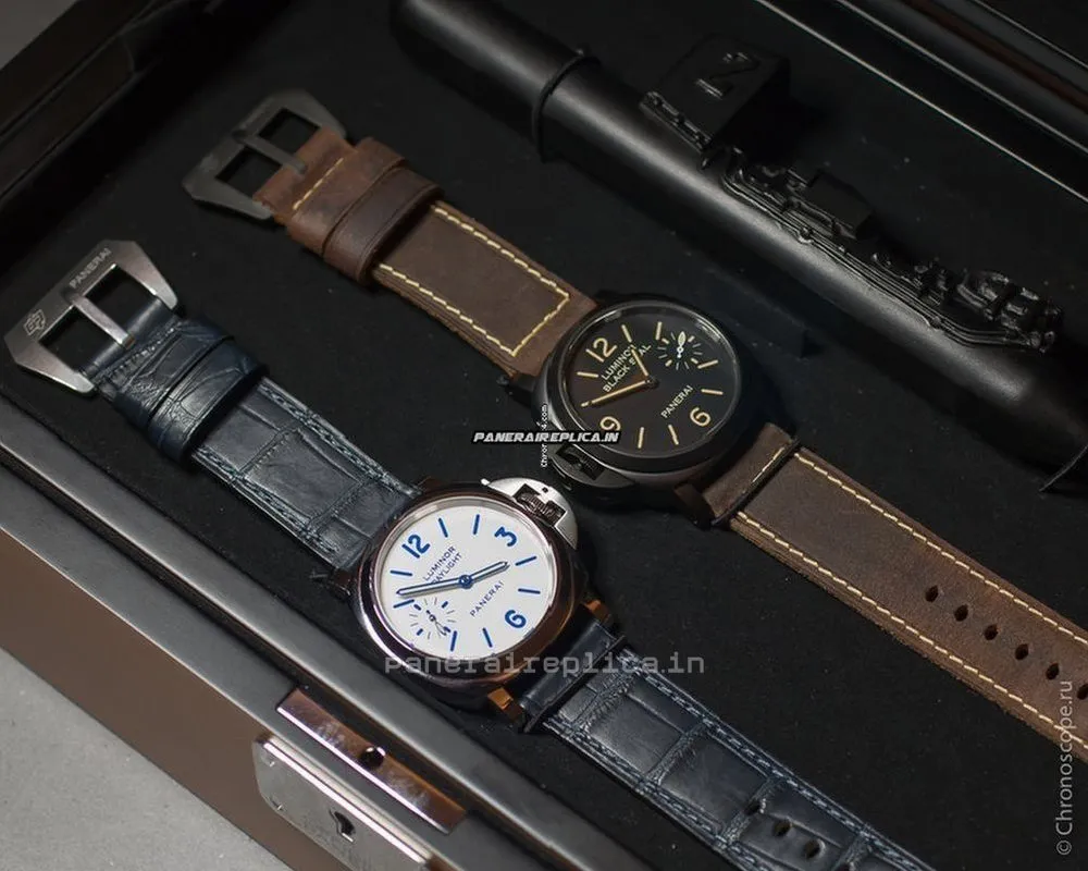 Alternative view of Fantastic Fake Panerai Special Editions 44mm Steel Case Automatic Watch