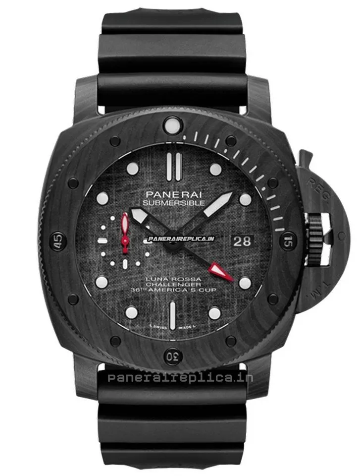 Nice Clone Panerai Luminor Submersible 47mm Steel Case Automatic Watch