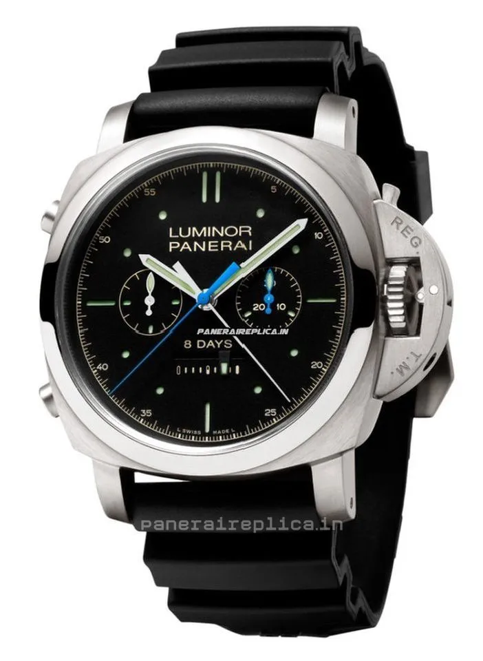 Alternative view of Beautiful Replica Panerai Luminor 1950 47mm Titanium Case Mens/unisex Manual Winding Watch