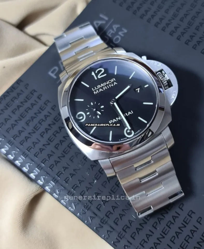 Alternative view of Suitable Fake Panerai Luminor Marina 44mm Steel Case Mens/unisex Automatic Watch
