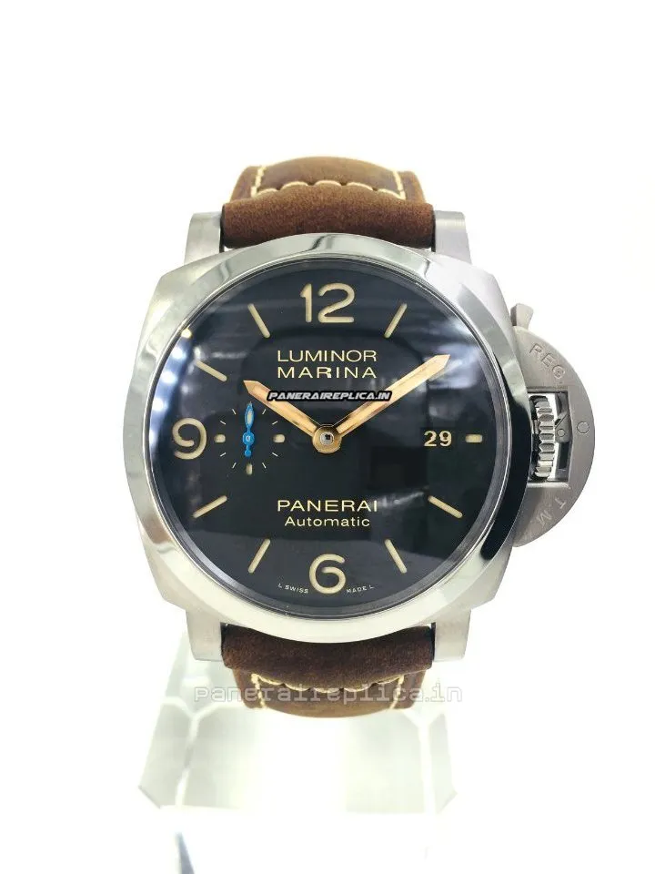 Awesome Fake Panerai Luminor Marina 44mm Titanium Case Mens/unisex Automatic Watch