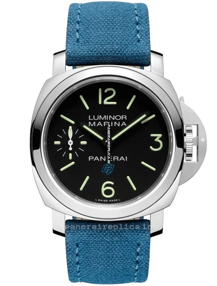 Great Fake Panerai Luminor Marina 44mm Steel Case Manual Winding Watch