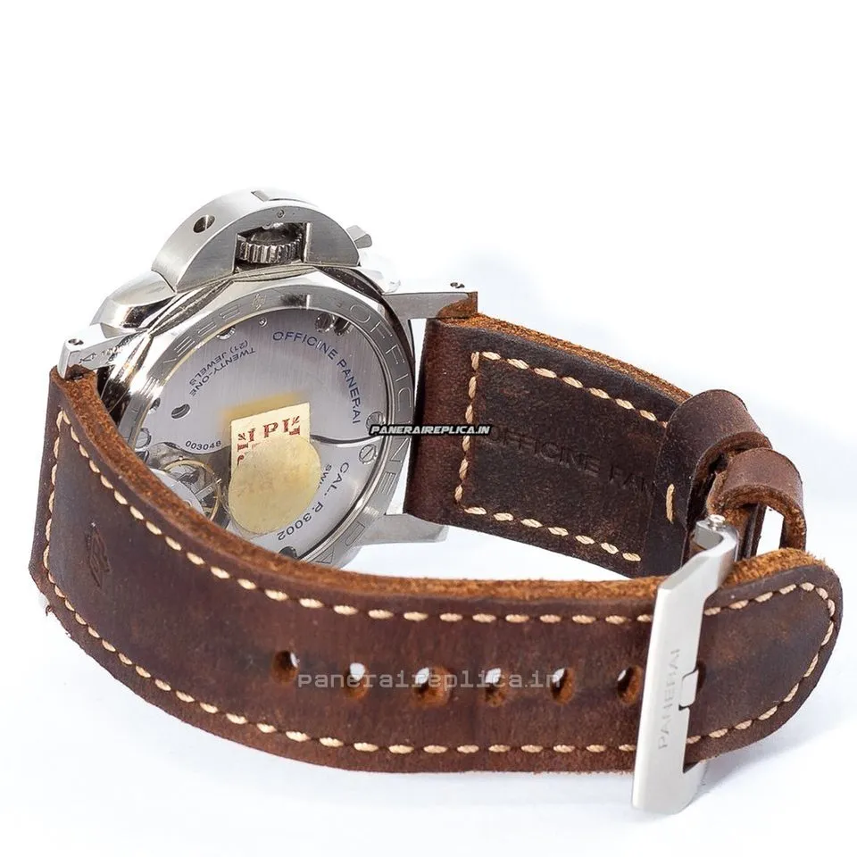 Alternative view of Lovely Replica Panerai Luminor 1950 47mm Steel Case Mens/unisex Manual Winding Watch