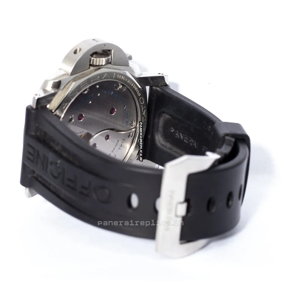Alternative view of Inexpensive Replica Panerai Luminor 1950 47mm Steel Case Mens/unisex Manual Winding Watch