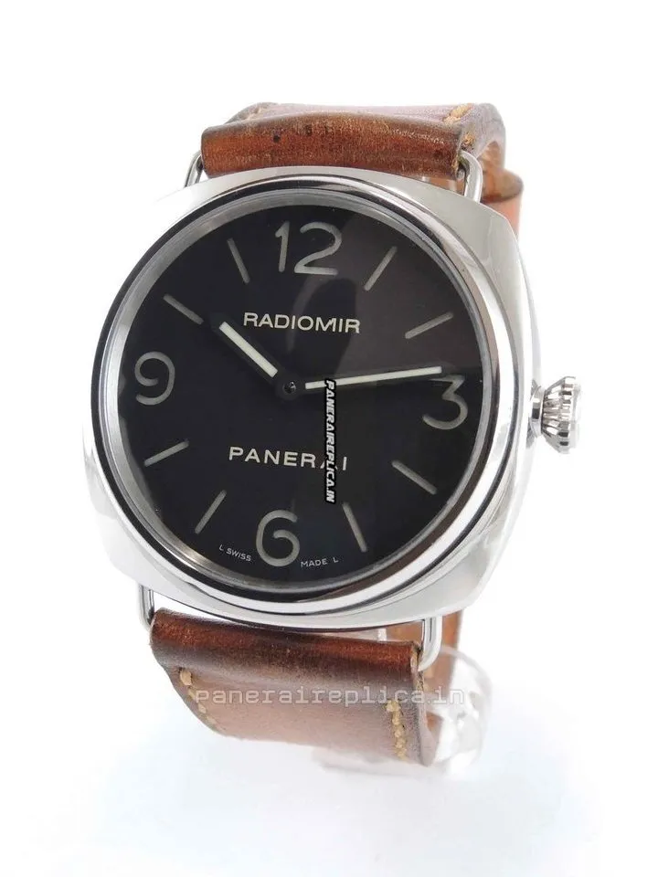 Alternative view of High-end Clone Panerai Panerai Watches 45mm Steel Case Mens/unisex Manual Winding Watch