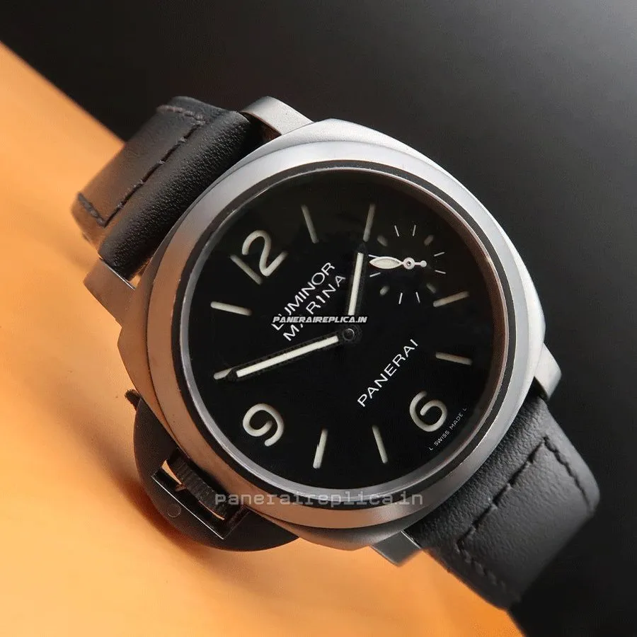 Alternative view of Cool Copies Panerai Special Editions 44mm Steel Case Mens/unisex Manual Winding Watch