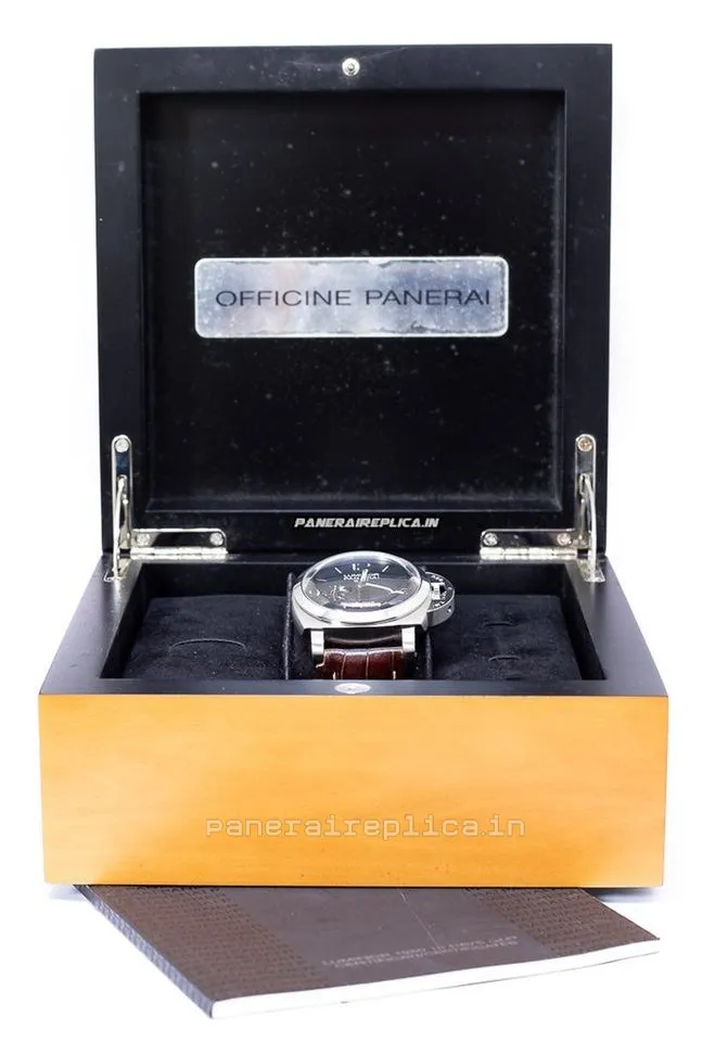 Alternative view of Superb Replica Panerai Luminor 1950 44mm Steel Case Mens/unisex Automatic Watch