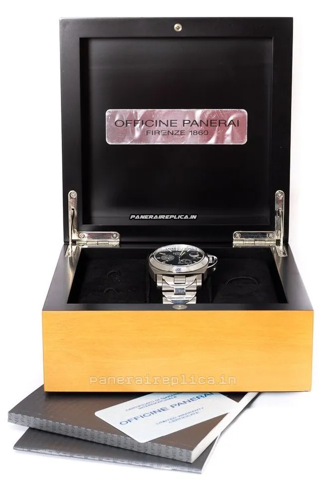 Alternative view of Top Fake Panerai Luminor Power Reserve 44mm Titanium Case Mens/unisex Automatic Watch