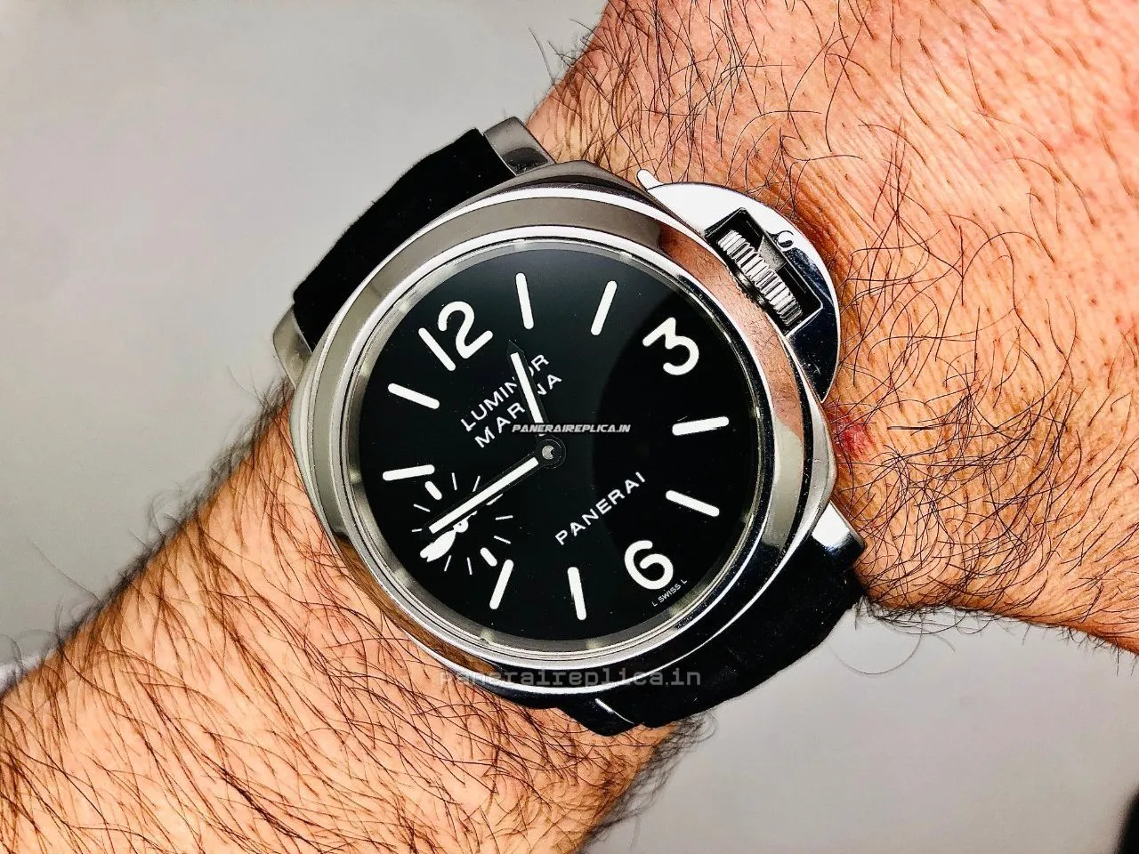 High-end Replica Panerai Luminor Marina 44mm Steel Case Mens/unisex Manual Winding Watch
