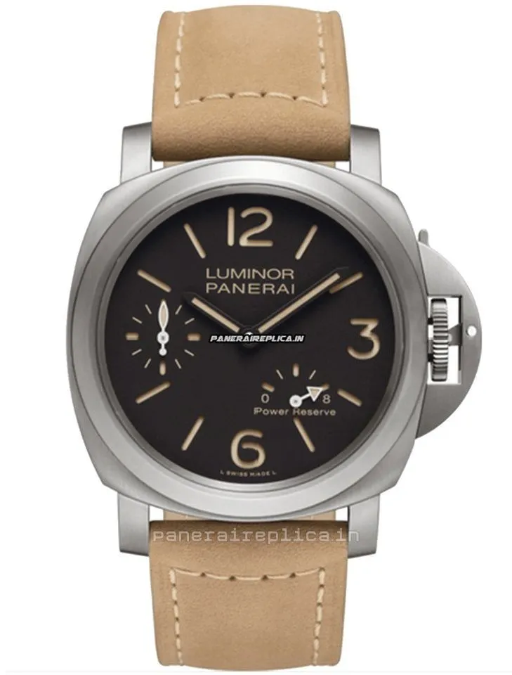 Cool Knockoff Panerai Luminor 44mm Steel Case Manual Winding Watch