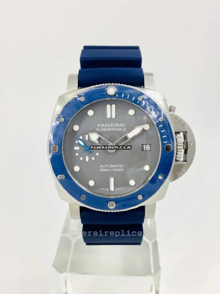Alternative view of Neat Fakes Panerai Luminor Submersible 42mm Steel Case Mens/unisex Automatic Watch