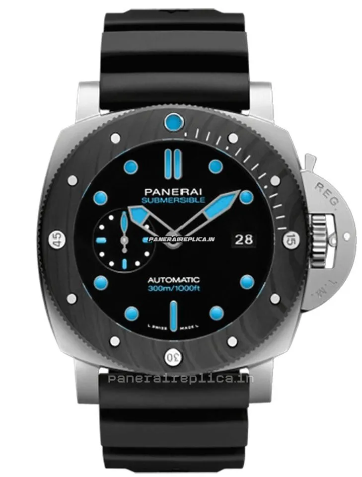 Special Replica Panerai Panerai Watches 47mm Carbon Case Automatic Watch