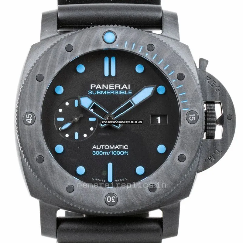Wonderful Fake Panerai Luminor Gmt Automatic 47mm Carbon Case Mens/unisex Automatic Watch