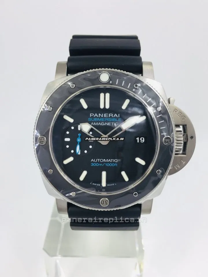 Excellent Knockoff Panerai Luminor Submersible 47mm Titanium Case Mens/unisex Automatic Watch